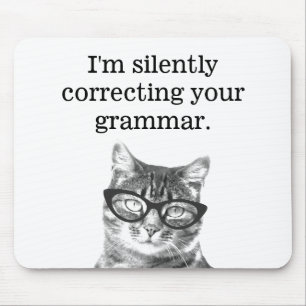 De Souris Je corrige silencieusement votre grammaire tapis d