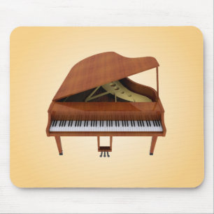 De Souris Piano à queue : Finition bois : Modèle 3D : Tapis 