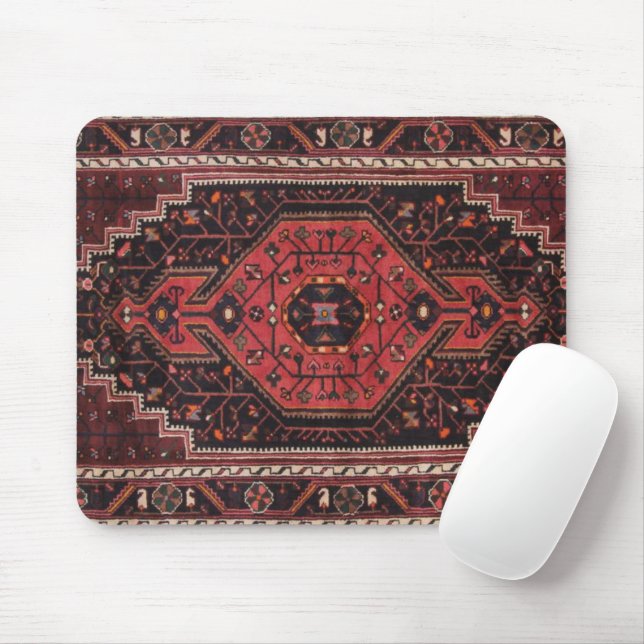 De Souris Tapis oriental vintage rétro (Avec souris)