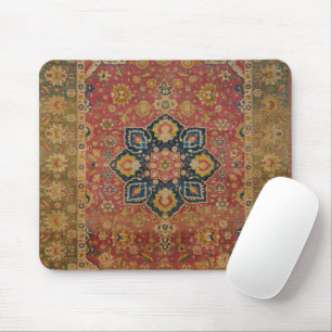 De Souris Tapis persan asiatique Kashan en or rouge