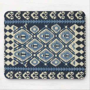 De Souris Tapis persan turc oriental bleu