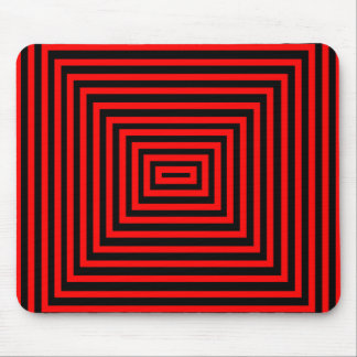De Souris Tapis rouge et noir