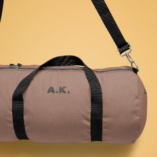 De Sport Brown clair Noir Monogramme Duffson sac