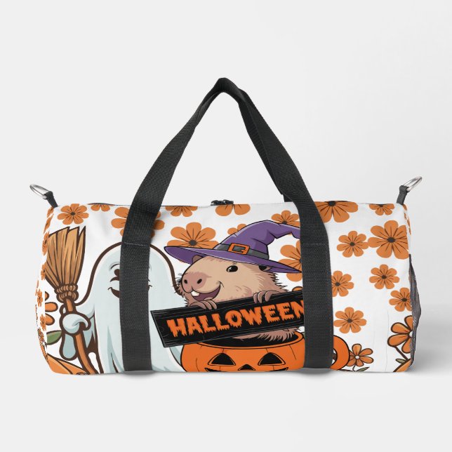 De Sport Capybara Halloween Duffle Sac (Recto)
