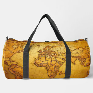 De Sport Carte vintage Sac à carreaux en cuir