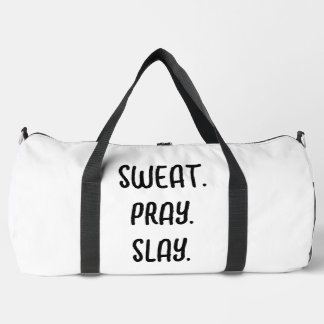 De Sport Christian Gym Sac Sweat Pray Slay