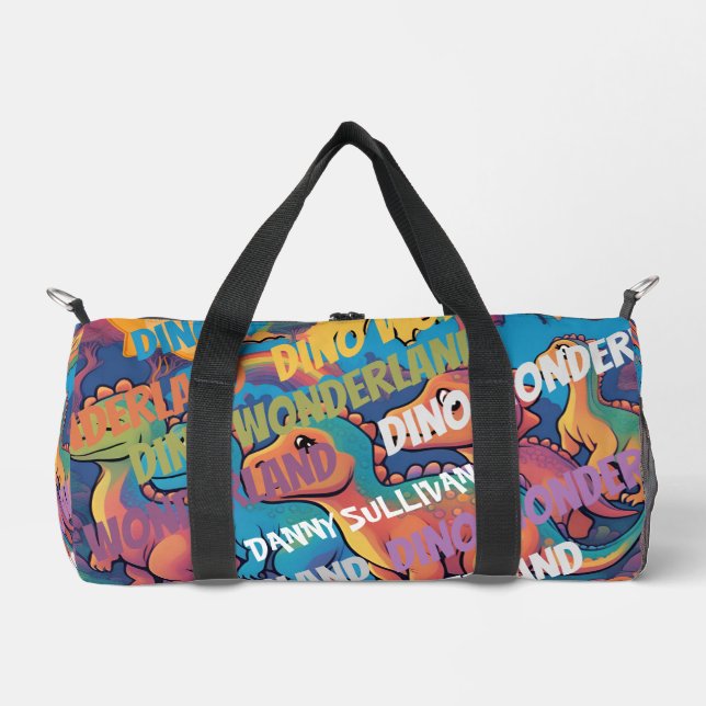 De Sport Dinosaur Wonderland Sac Duffel pour enfants (Recto)