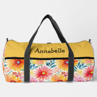 Faisceaux colorés Imprimer Grand Duffel Coupé Sac