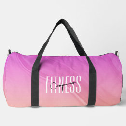 De Sport Gym Companion Moderne Rose Orange Gradient Sac Gym