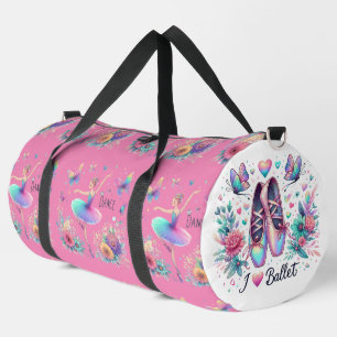 De Sport I Love Ballet Ballerina Dance Petit Duffel Sac
