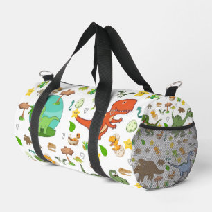 De Sport Imprimer Couper Coudre Sac Duffle Dinosaure Faune