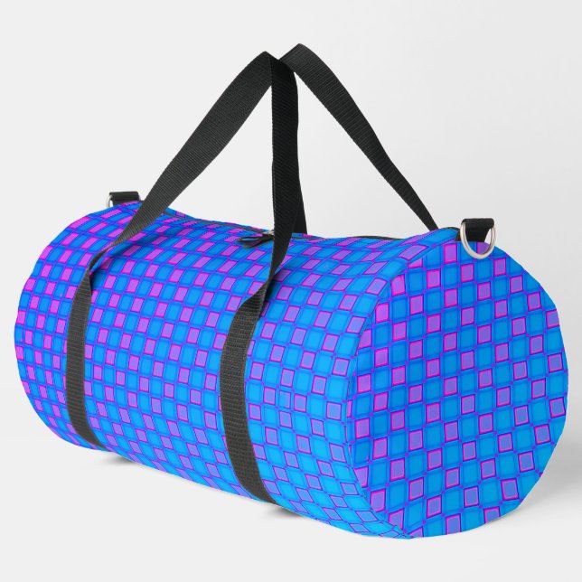 De Sport Imprimer Couper Sac à coudre Clair bleu violet des (Coin gauche)