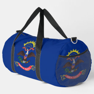 De Sport Imprimer Sac à coudre avec drapeau du Dakota du No