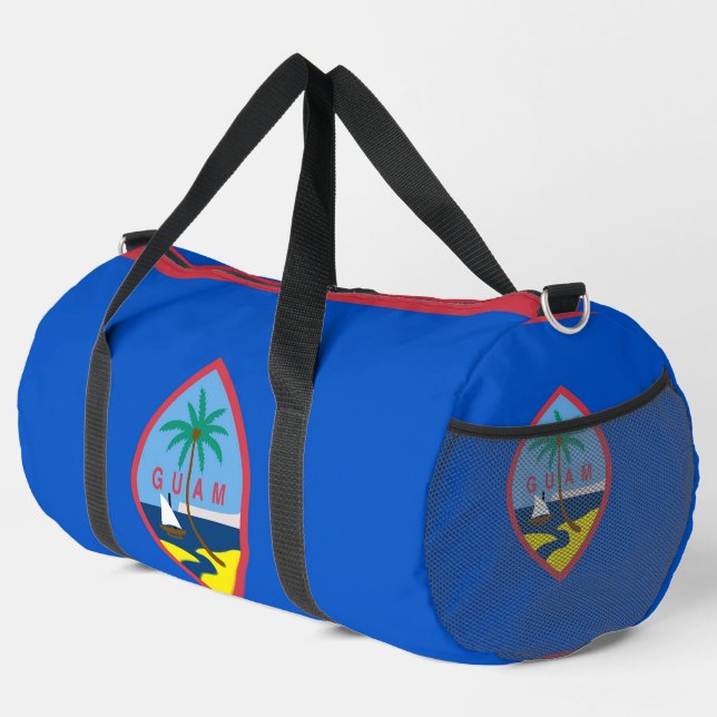 De Sport Imprimer Sac à coudre avec drapeau Guam, US (Coin droit)