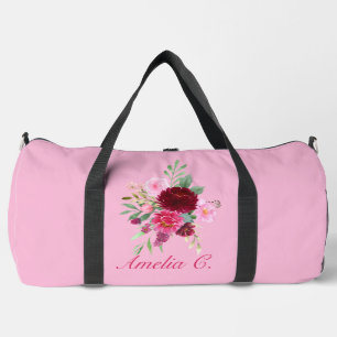 De Sport Joli sac floral rose Duffel