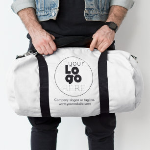 De Sport Logo d'entreprise noir personnalisé sur le sac bla