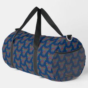 De Sport Papillon Arc-en-ciel (bleu foncé) - Sac fourre-tou