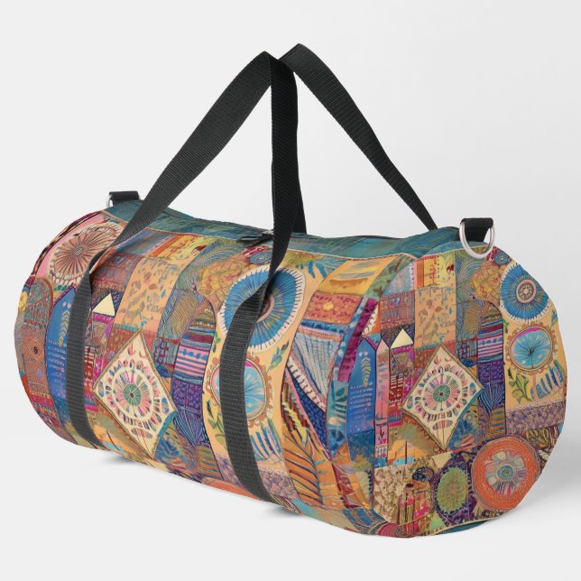 De Sport Patchwork Mandala Duffle sac (Coin gauche)