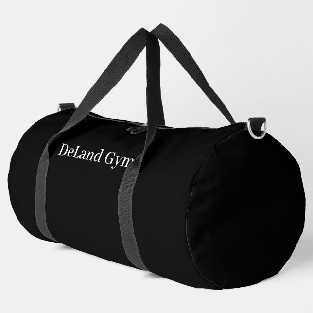 De Sport Personnaliser Duffel Sac - Gym's (Coin gauche)