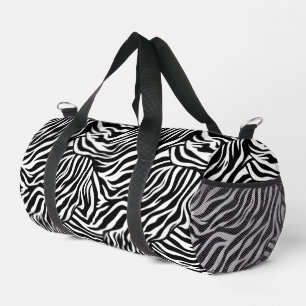 De Sport Petite sac double Zebra Imprimer