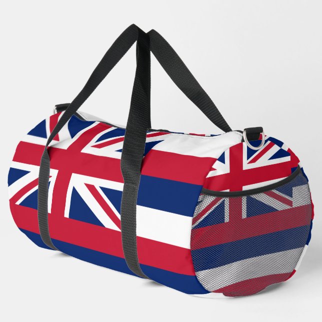 De Sport Print Cut Sac à coudre avec drapeau Hawaii, US (Coin droit)