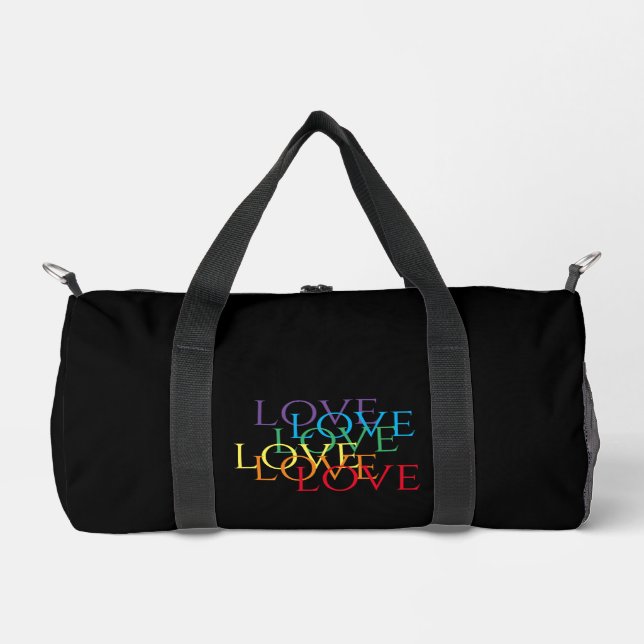 De Sport RAINBOW LOVE II Petit sac double (Recto)