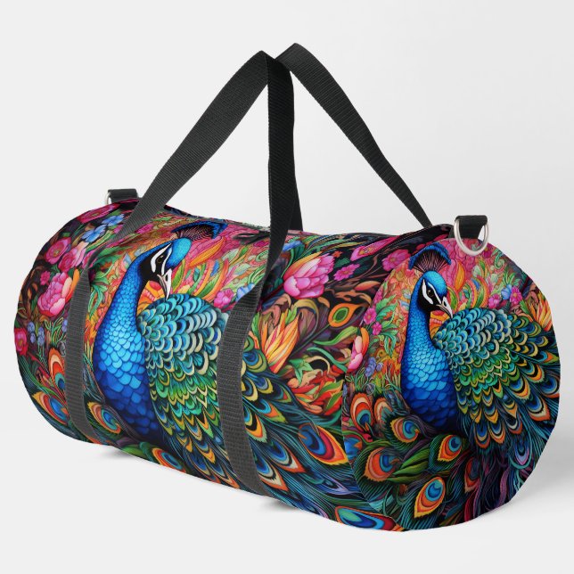 De Sport Rainbow Peacock Grand sac à double (Coin gauche)