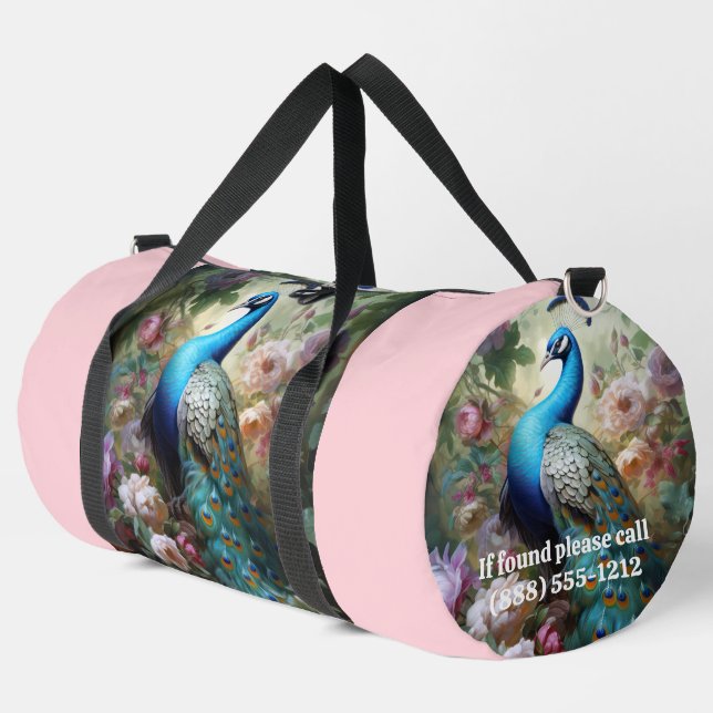 De Sport Rainbow Peacock Grand sac à double (Coin gauche)