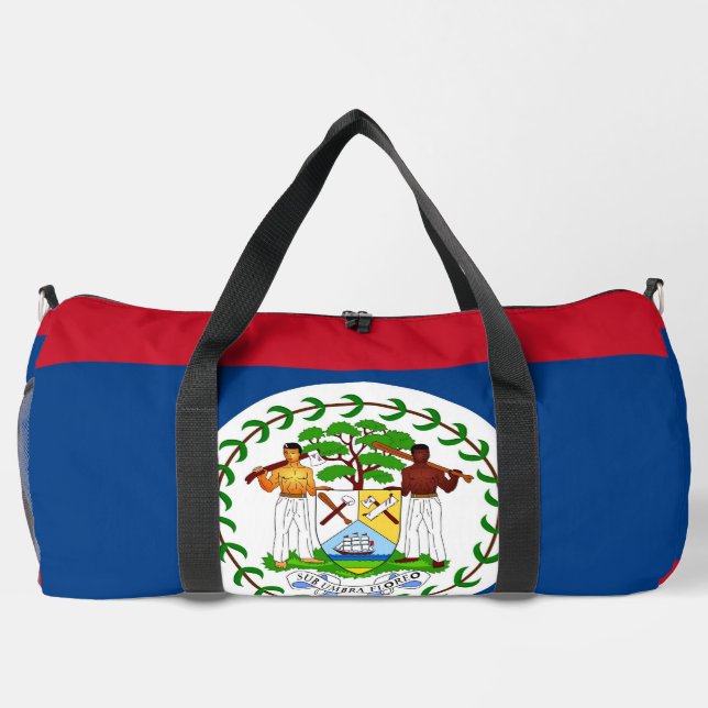 De Sport Sac à coudre avec impression du drapeau du Belize (Verso)