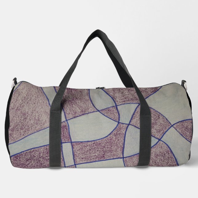 De Sport Sac à coudre et découper avec impression violette  (Recto)