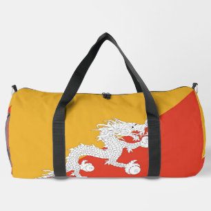 De Sport Sac à coudre imprimé avec le drapeau du Bhoutan