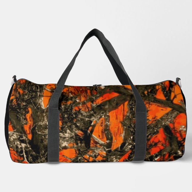 De Sport Sac à deux feuilles en camouflage orange (Recto)