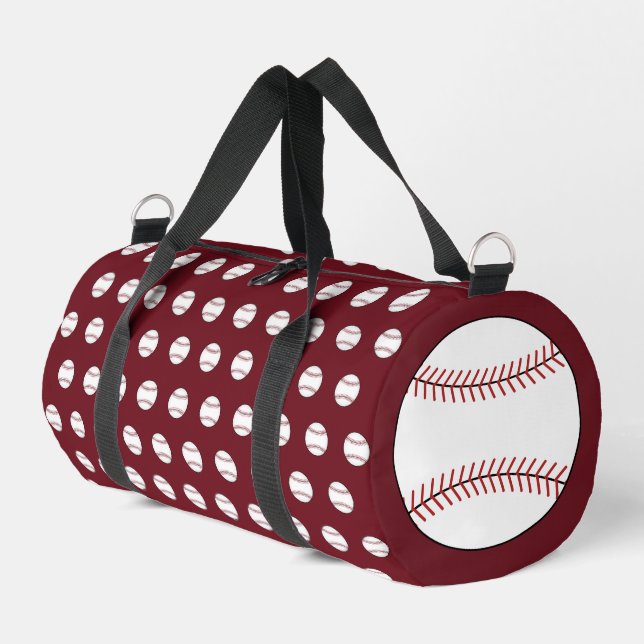 De Sport Sac à double baseball rouge (Coin gauche)