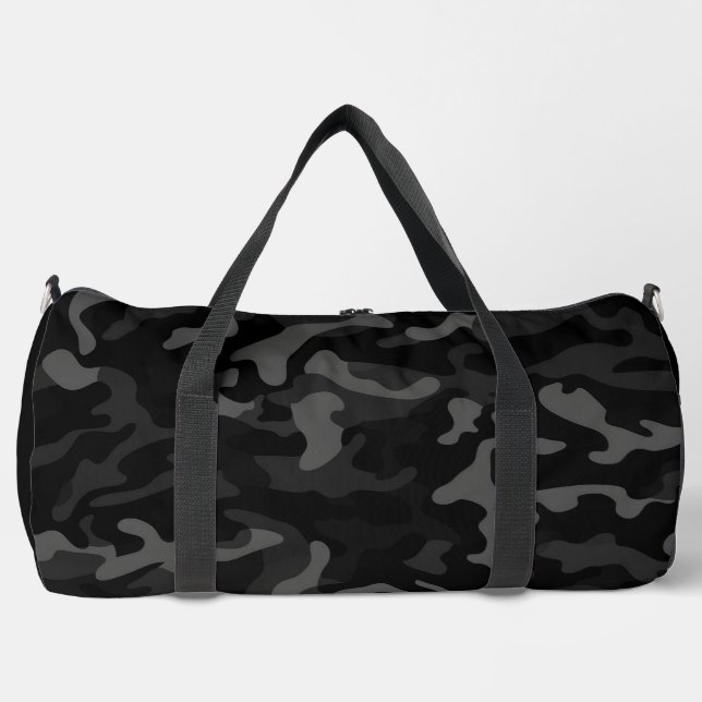 De Sport Sac à double camouflage noir (Recto)