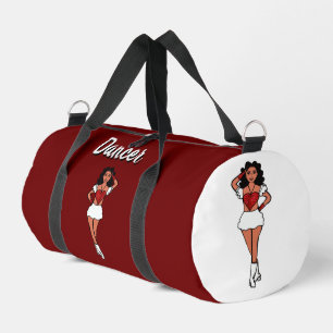 De Sport Sac à double danseur personnalisé Étincelle rouge
