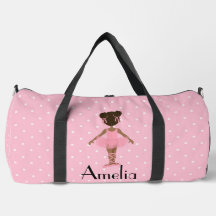 Sac à double enfant afro-américain Ballerina