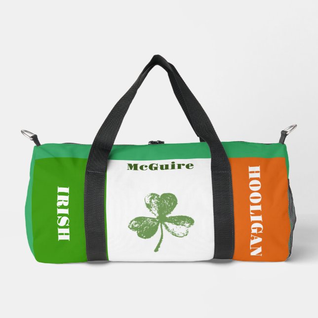 De Sport Sac à double hooligan irlandais personnalisable (Recto)