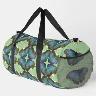 De Sport Sac à double Motif pour papillon bleu Morpho