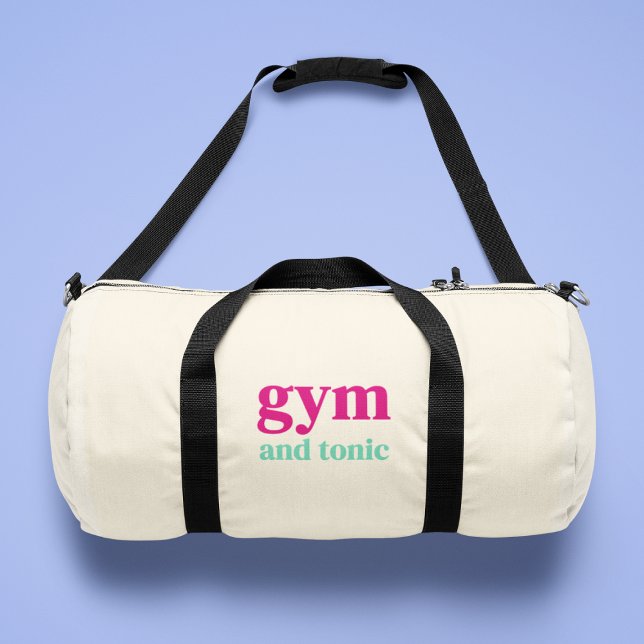 De Sport Sac à duffet Gym et Tonic Citation Art (Créateur téléchargé)