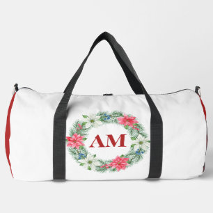 De Sport Sac à monogramme floral modifiable - Initiale pers