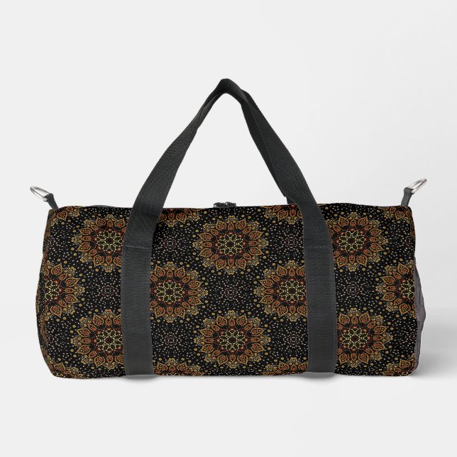 De Sport Sac Abstrait Mandala Design Duffel (Recto)