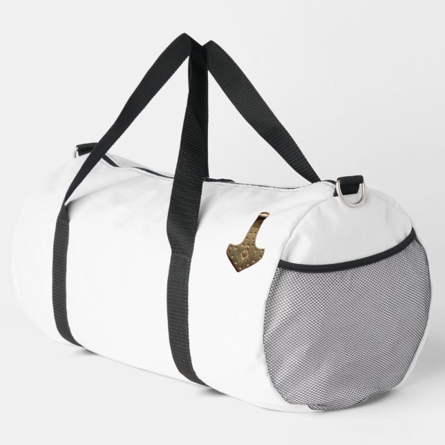 De Sport Sac blanc en marteau doré (Coin droit)