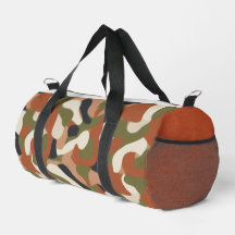 Sac camouflage rustique à bandoulière