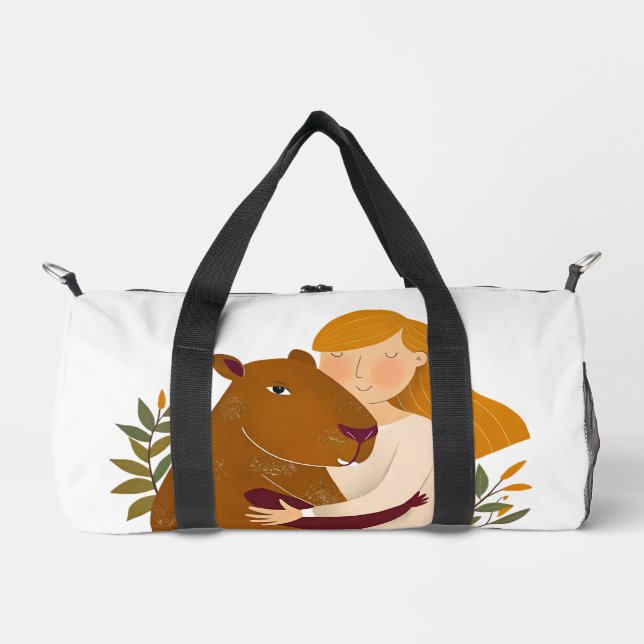De Sport Sac Capybara Duffel personnalisable (Recto)