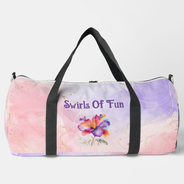 De Sport Sac duffice grand format personnalisé (Recto)