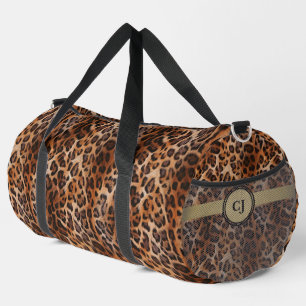 De Sport Sac fourre-tout léopard personnalisé