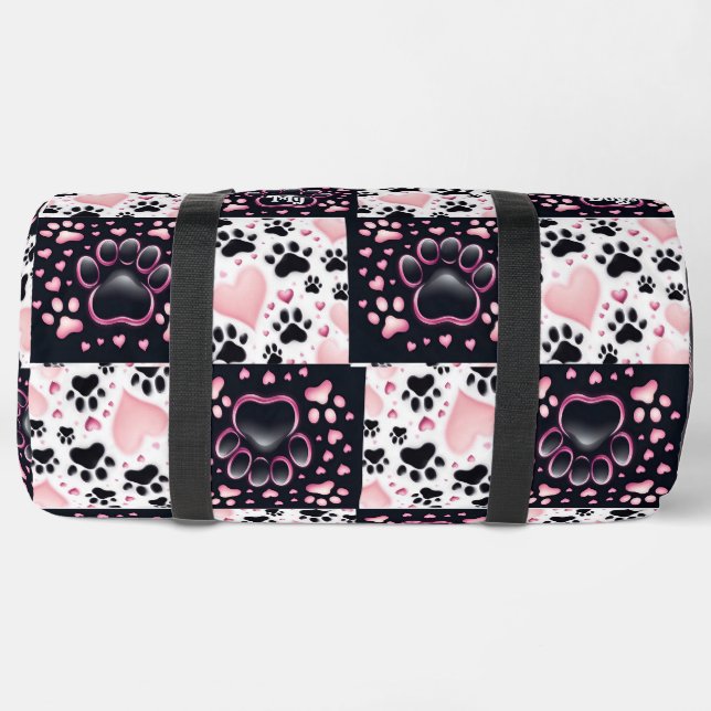 De Sport Sac grand duffel personnalisable tout-en-haut (Fond)