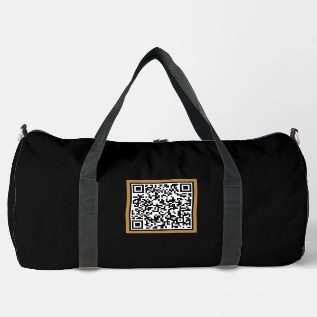 De Sport Sac grand format personnalisé avec code QR Impress (Recto)
