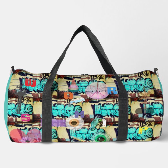 De Sport Sac Imprimé Cathédrale Urbaine Coupé Couture (Recto)