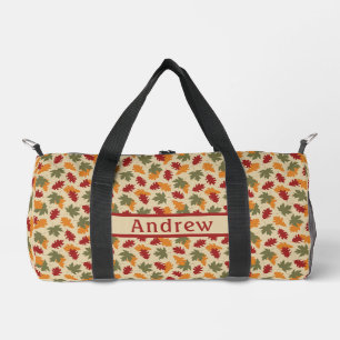 De Sport Sac Motif à feuillage d'automne